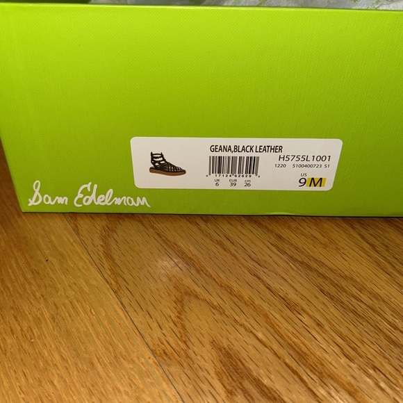 Sam Edelman Black Geana Platform Gladiator Sandals - Picture 2 of 3